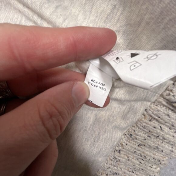 Carbon 2 Cobalt Sweater Mens Large Full Zip Heavy Lined Fisherman Flecked Cream - Picture 10 of 10